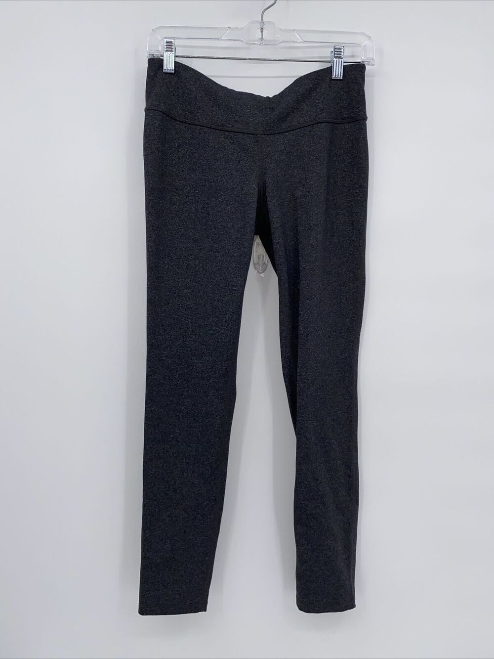 Prana Stretch Low Rise Ashley Heather Gray Ankle Compression Leggings Medium